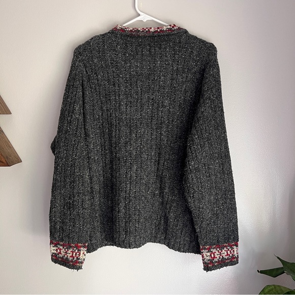 Vintage St. John's Bay Zip Up Sweater - Picture 6 of 7